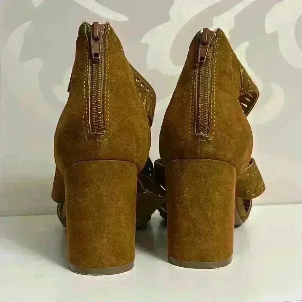 Rampage Ruby Tassel Open Toe Sandal Size 8 - image 5